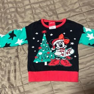 Minnie Mouse 3T Christmas sweater